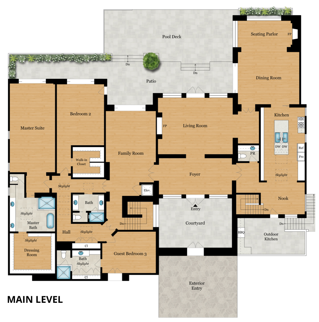 8350 Calle Del Cielo floor plan