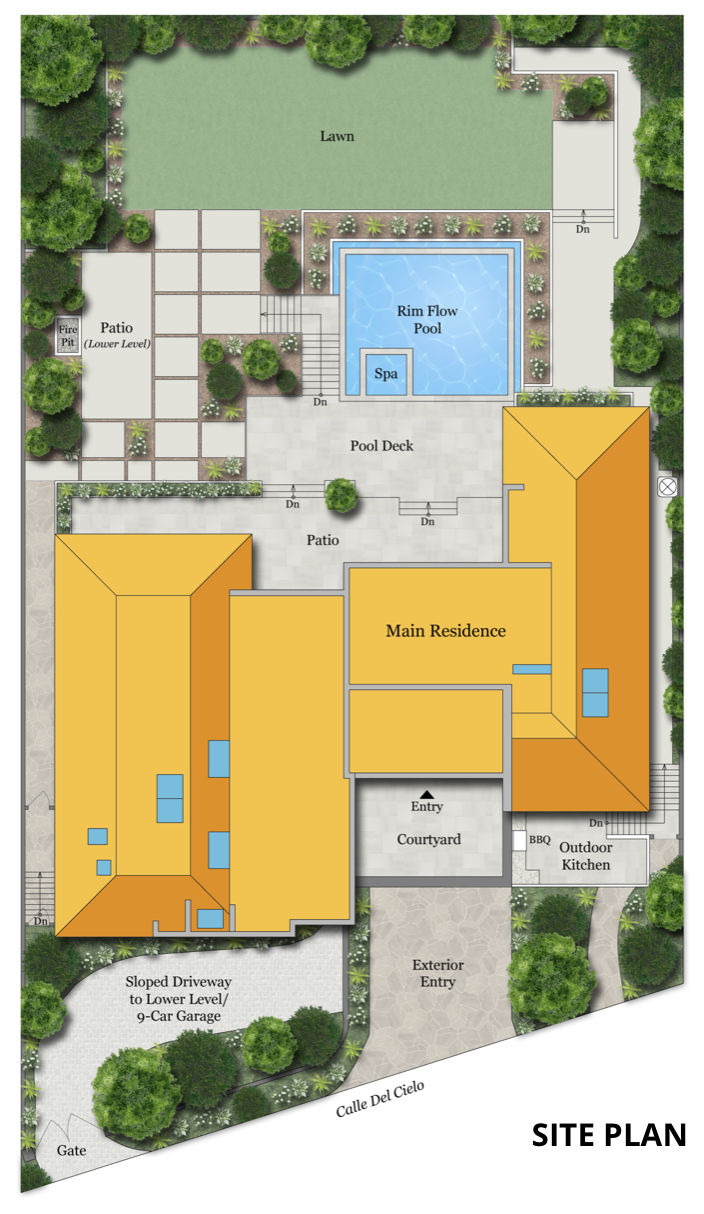 8350 Calle Del Cielo floor plan